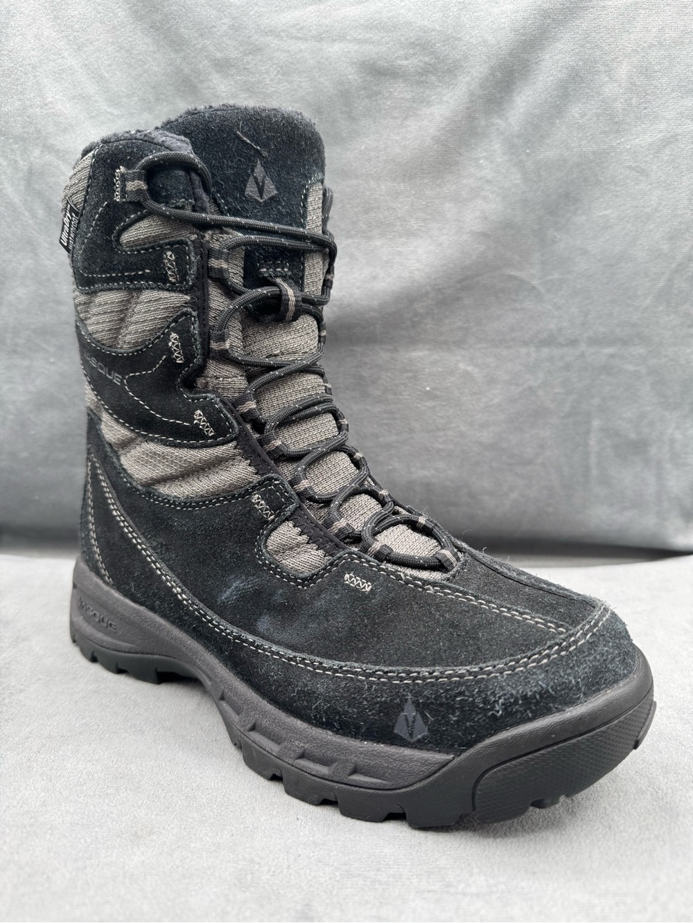 Vasque Pow Pow‎ UltraDry Insulated Leather Snow Boots Black Women’s 7M